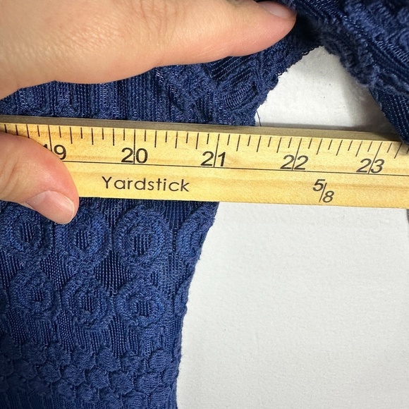 Rabbit Rabbit Rabbit Dress Womens 10 Blue Lace Boho Romantic Cottagecore‎ - Picture 5 of 7